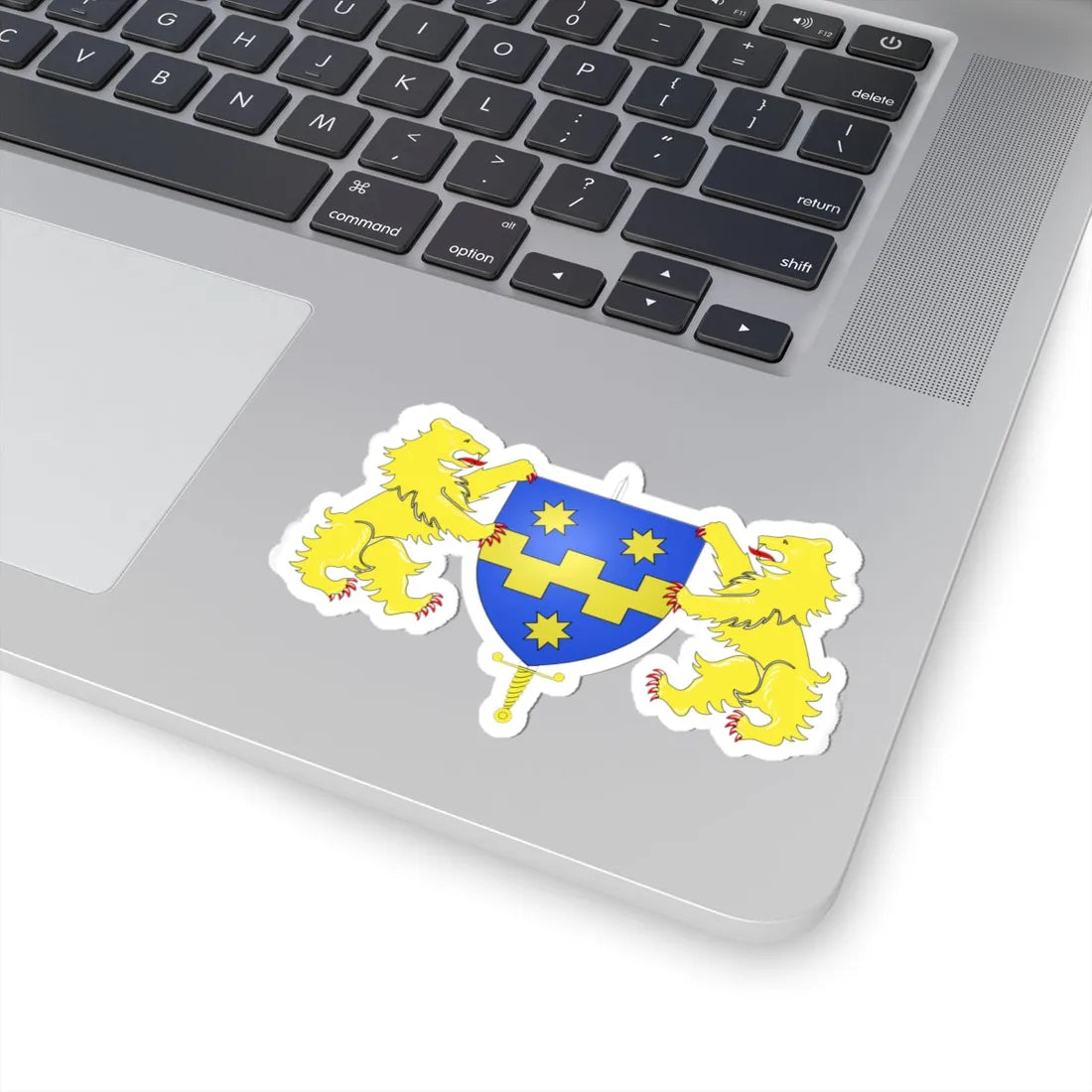 Blason Beerse (Belgium) (Coat of Arms) STICKER Vinyl Kiss-Cut Decal - The Sticker Space