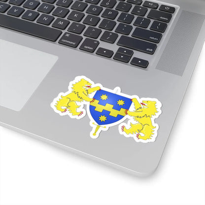Blason Beerse (Belgium) (Coat of Arms) STICKER Vinyl Kiss-Cut Decal - The Sticker Space