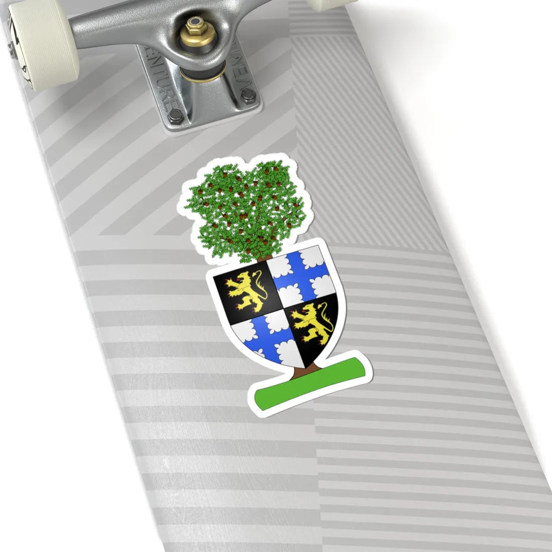 Blason Beersel (Belgium) (Coat of Arms) STICKER Vinyl Kiss-Cut Decal - The Sticker Space