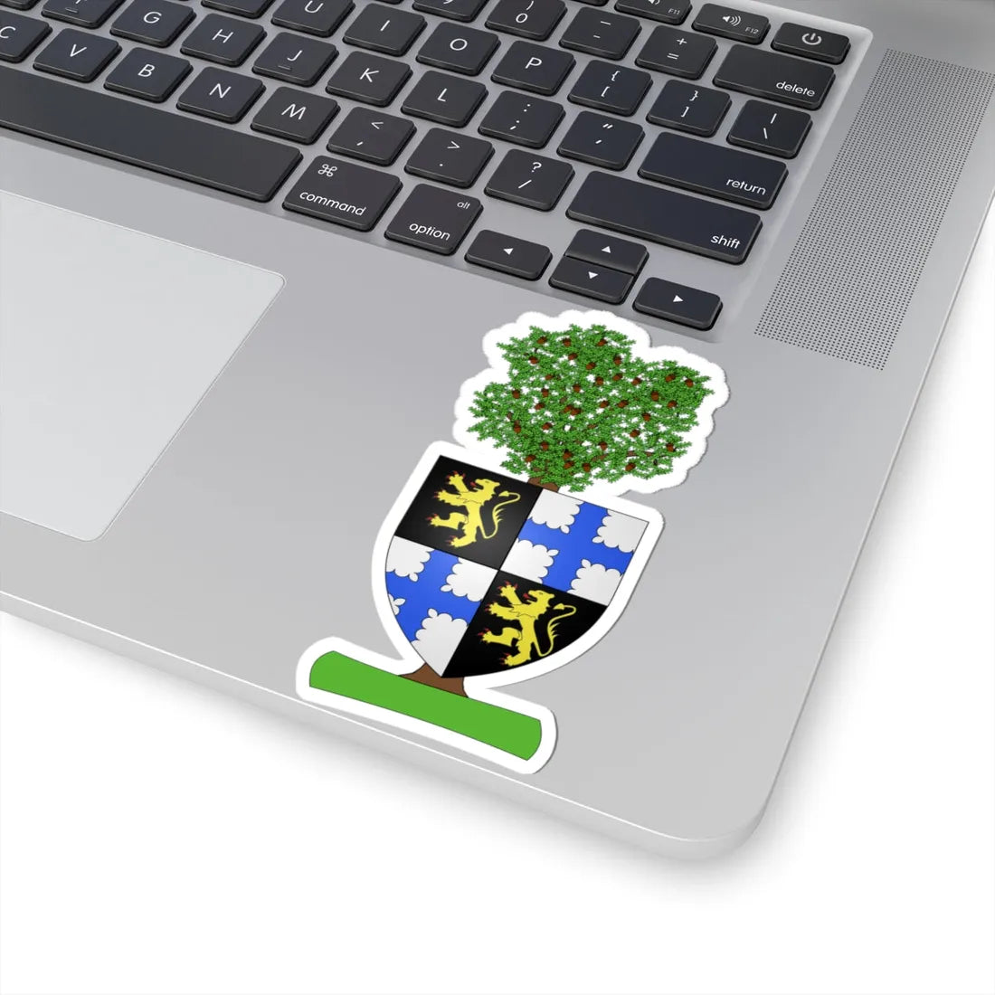 Blason Beersel (Belgium) (Coat of Arms) STICKER Vinyl Kiss-Cut Decal - The Sticker Space