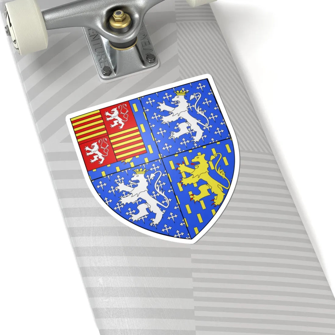 Blason Bekkevoort (Belgium) (Coat of Arms) STICKER Vinyl Kiss-Cut Decal - The Sticker Space