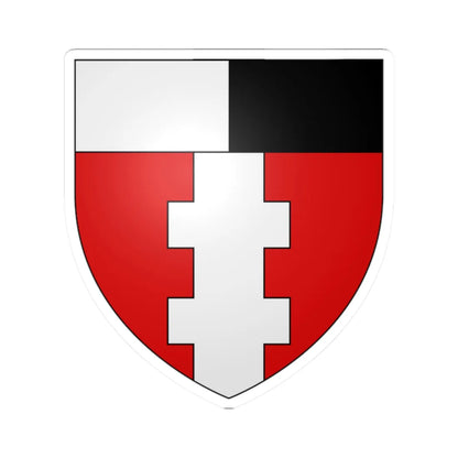 Blason BenoitXI (Italy) (Coat of Arms) STICKER Vinyl Kiss-Cut Decal 2 Inch White - The Sticker Space