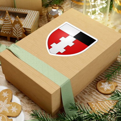 Blason BenoitXI (Italy) (Coat of Arms) STICKER Vinyl Kiss-Cut Decal - The Sticker Space