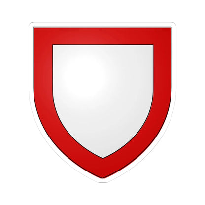 Blason BenoitXII (Italy) (Coat of Arms) STICKER Vinyl Kiss-Cut Decal 3 Inch White - The Sticker Space