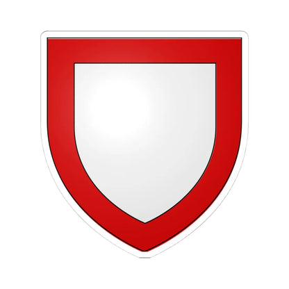 Blason BenoitXII (Italy) (Coat of Arms) STICKER Vinyl Kiss-Cut Decal 4 Inch White - The Sticker Space