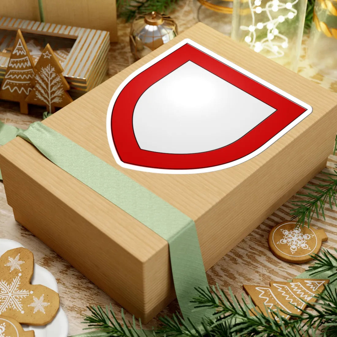 Blason BenoitXII (Italy) (Coat of Arms) STICKER Vinyl Kiss-Cut Decal - The Sticker Space