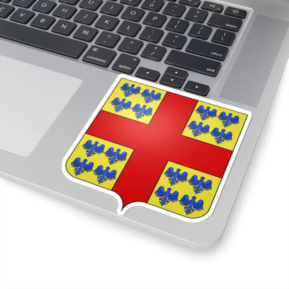 Blason Bersee 59 (France) (Coat of Arms) STICKER Vinyl Kiss-Cut Decal - The Sticker Space