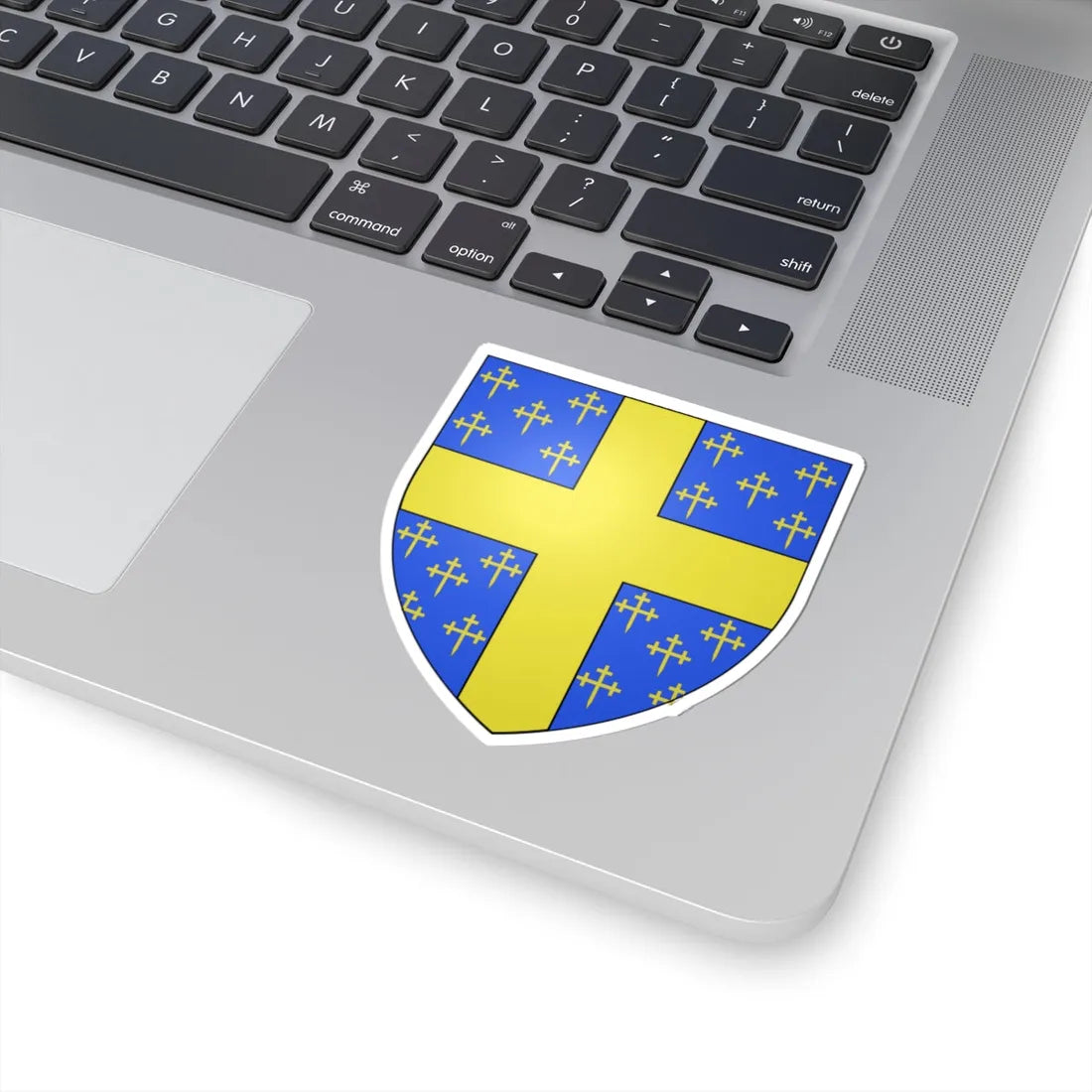 Blason Bertogne (Belgium) (Coat of Arms) STICKER Vinyl Kiss-Cut Decal - The Sticker Space