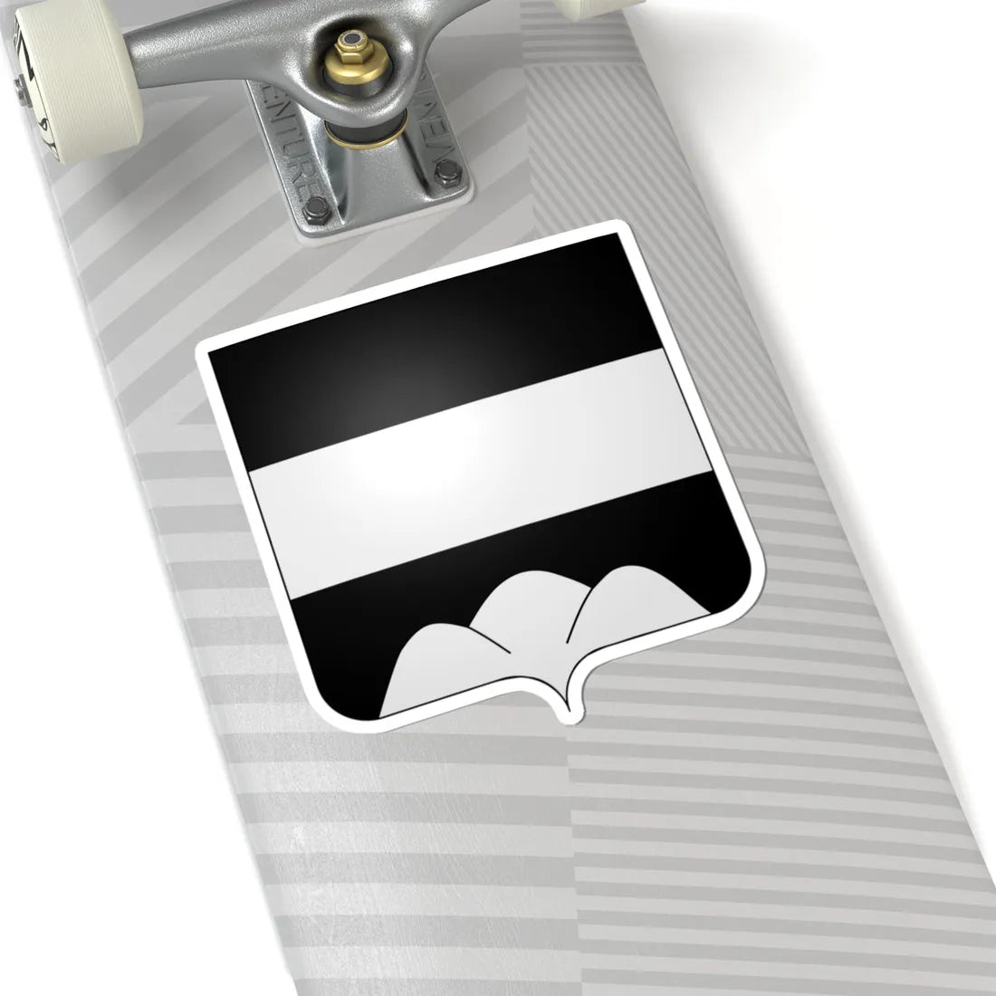 Blason Blankenberge (Belgium) (Coat of Arms) STICKER Vinyl Kiss-Cut Decal - The Sticker Space