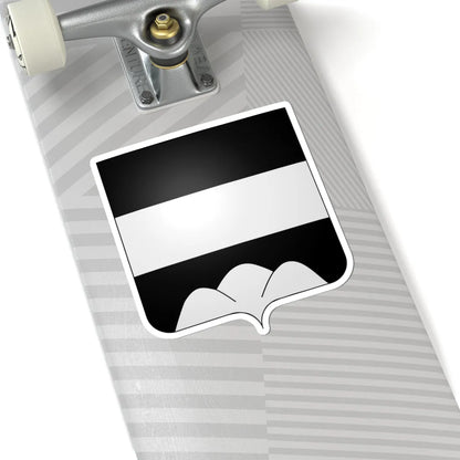 Blason Blankenberge (Belgium) (Coat of Arms) STICKER Vinyl Kiss-Cut Decal - The Sticker Space