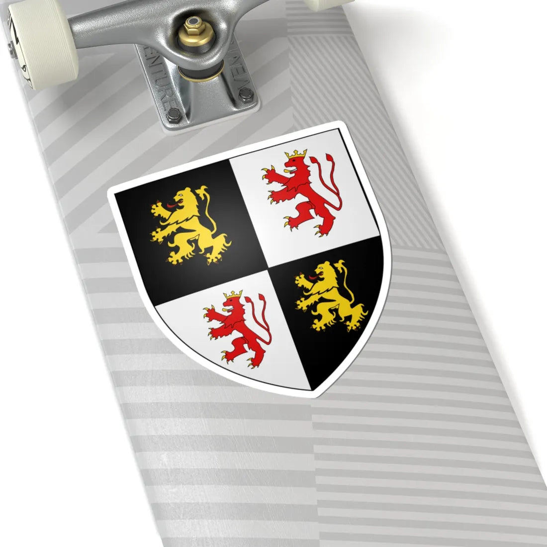 Blason Brabant-Limbourg selon Gelre (Belgium) (Coat of Arms) STICKER Vinyl Kiss-Cut Decal - The Sticker Space