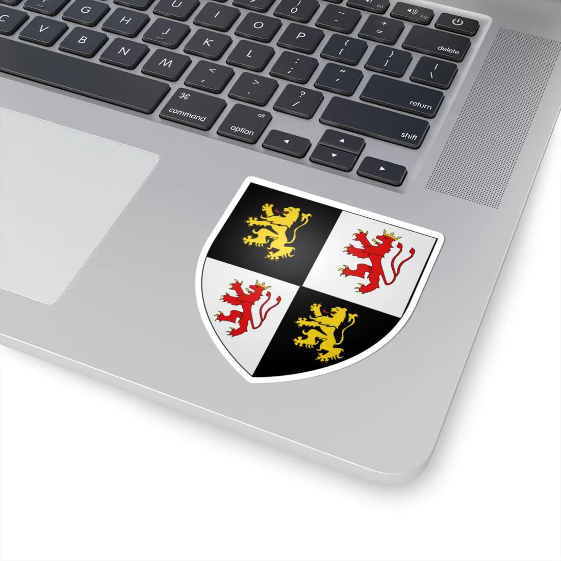 Blason Brabant-Limbourg selon Gelre (Belgium) (Coat of Arms) STICKER Vinyl Kiss-Cut Decal - The Sticker Space