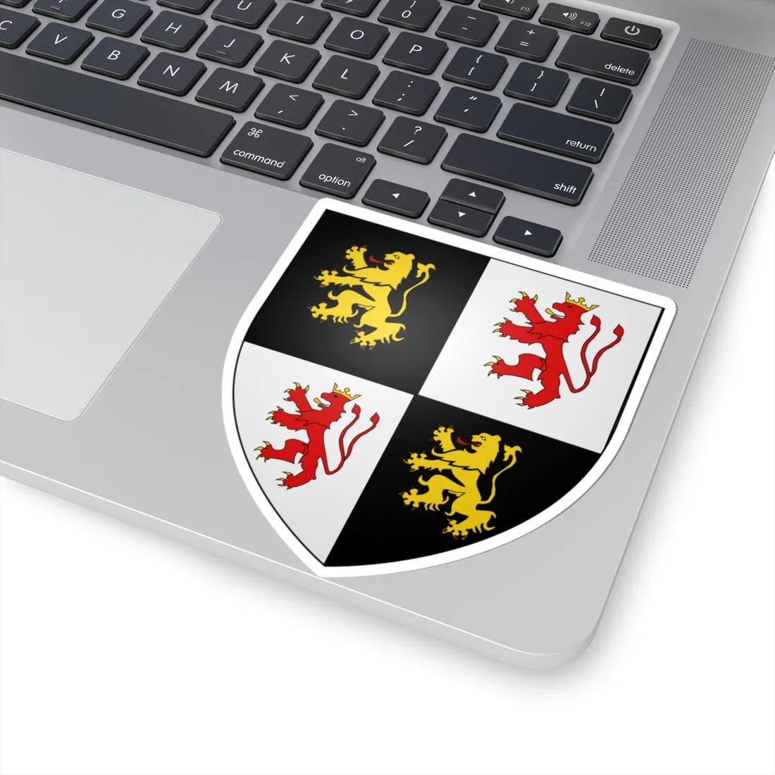 Blason Brabant-Limbourg selon Gelre (Belgium) (Coat of Arms) STICKER Vinyl Kiss-Cut Decal - The Sticker Space