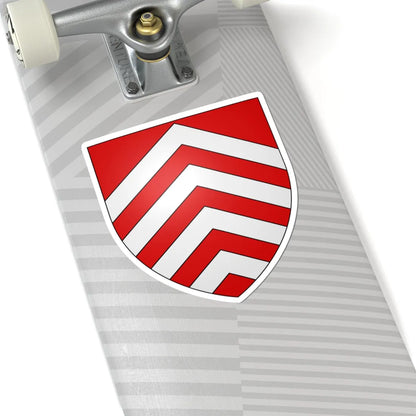 Blason Brakel (Belgium) (Coat of Arms) STICKER Vinyl Kiss-Cut Decal - The Sticker Space