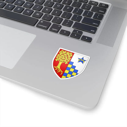 Blason CA Asunta di Lorenzo Herald Chancellor of Canada (Canada) (Coat of Arms) STICKER Vinyl Kiss-Cut Decal - The Sticker Space