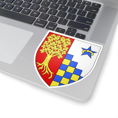 Blason CA Asunta di Lorenzo Herald Chancellor of Canada (Canada) (Coat of Arms) STICKER Vinyl Kiss-Cut Decal - The Sticker Space