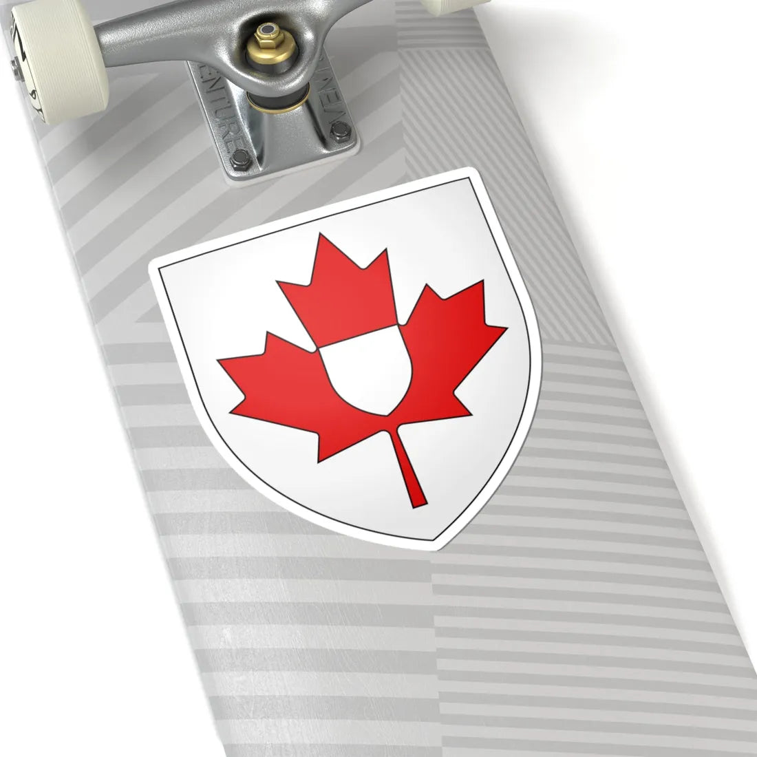 Blason CA Canadian heraldic authority (Canada) (Coat of Arms) STICKER Vinyl Kiss-Cut Decal - The Sticker Space
