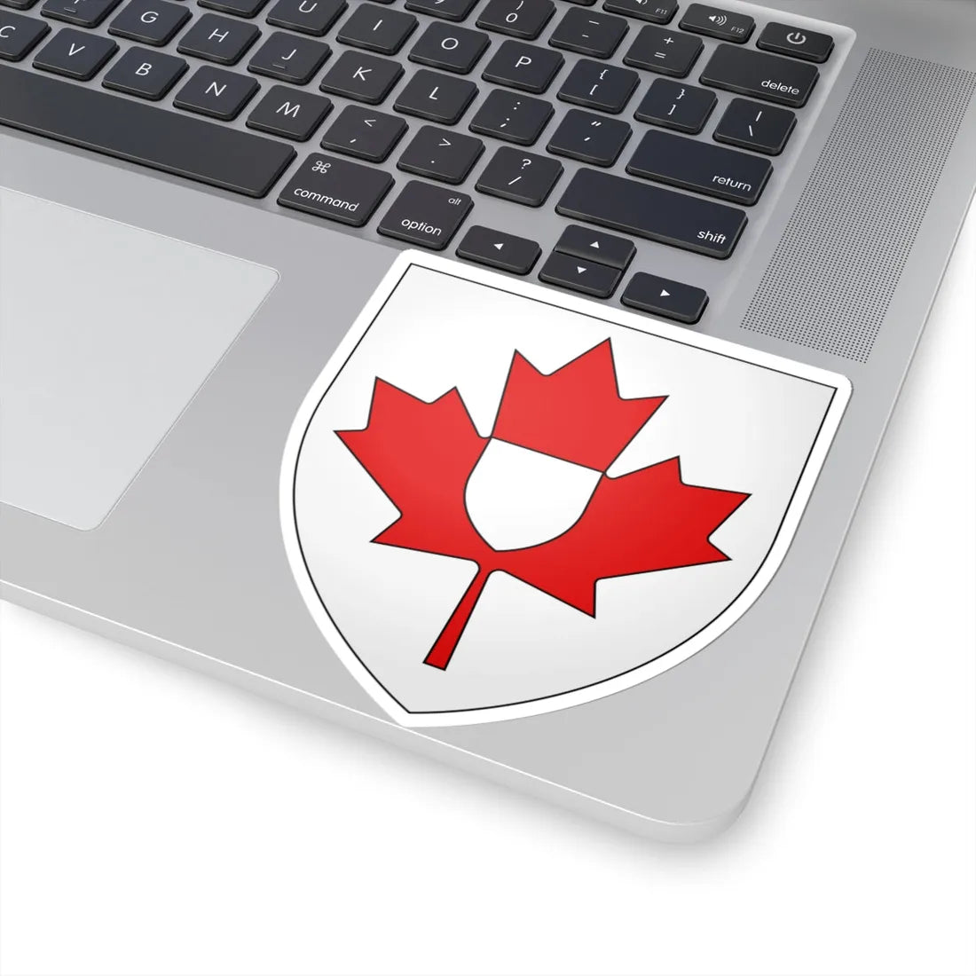 Blason CA Canadian heraldic authority (Canada) (Coat of Arms) STICKER Vinyl Kiss-Cut Decal - The Sticker Space