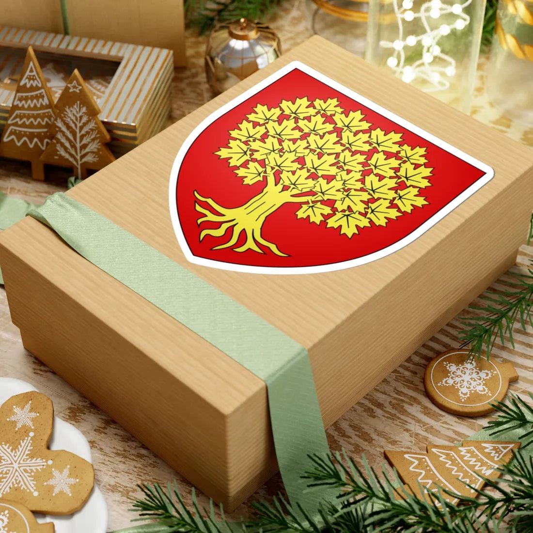 Blason CA Herald Chancellor of Canada (Canada) (Coat of Arms) STICKER Vinyl Kiss-Cut Decal - The Sticker Space