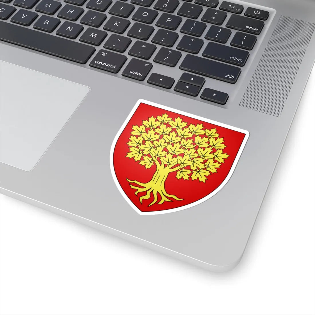 Blason CA Herald Chancellor of Canada (Canada) (Coat of Arms) STICKER Vinyl Kiss-Cut Decal - The Sticker Space