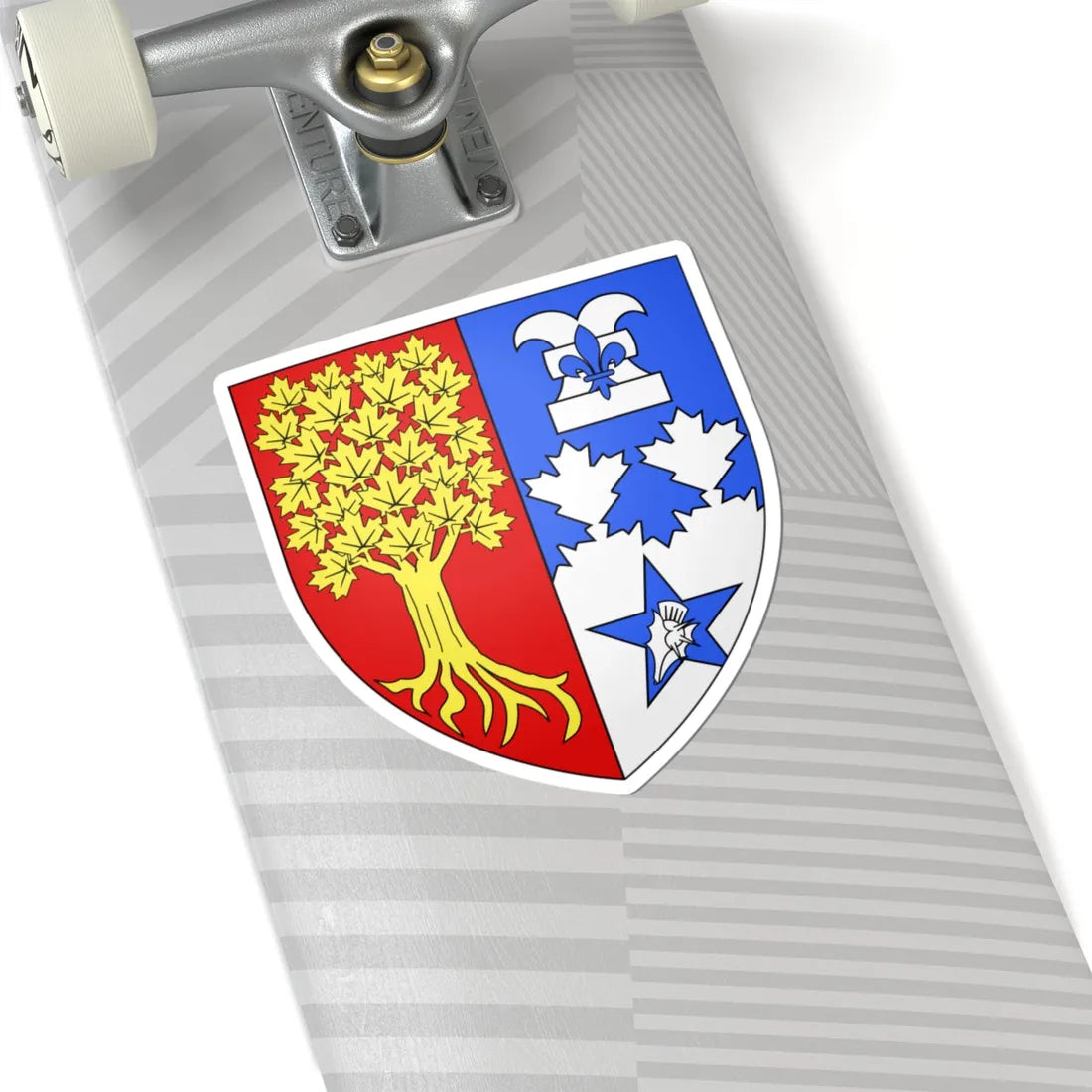 Blason CA Judith LaRocque Herald Chancellor of Canada (Canada) (Coat of Arms) STICKER Vinyl Kiss-Cut Decal - The Sticker Space