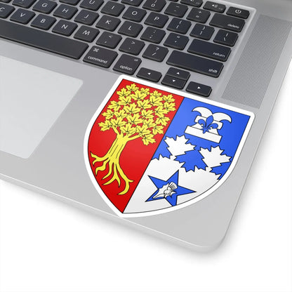Blason CA Judith LaRocque Herald Chancellor of Canada (Canada) (Coat of Arms) STICKER Vinyl Kiss-Cut Decal - The Sticker Space