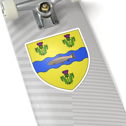 Blason ca Province Nouvelle-Écosse 1867-1929 (Canada) (Coat of Arms) STICKER Vinyl Kiss-Cut Decal - The Sticker Space