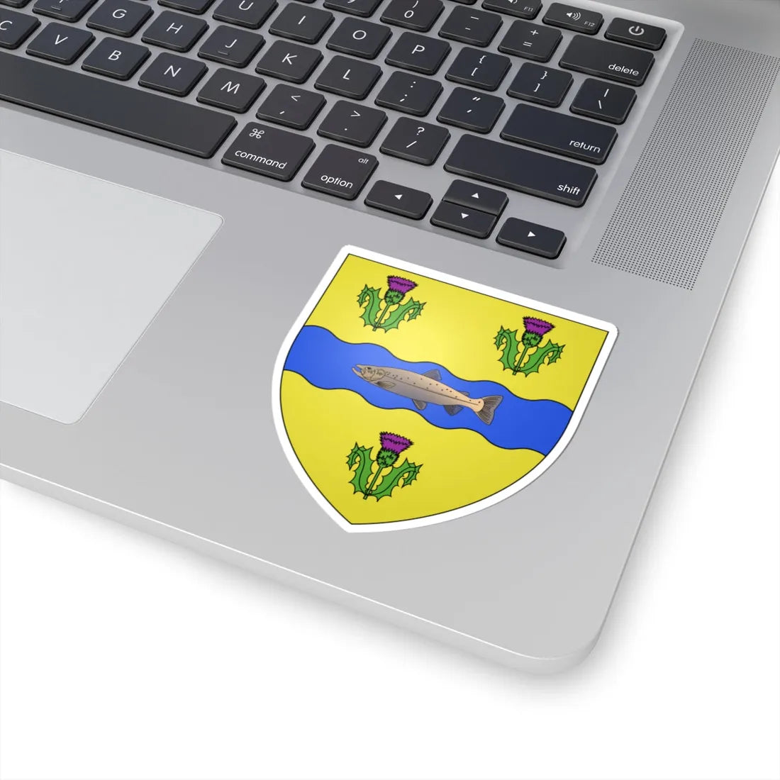 Blason ca Province Nouvelle-Écosse 1867-1929 (Canada) (Coat of Arms) STICKER Vinyl Kiss-Cut Decal - The Sticker Space