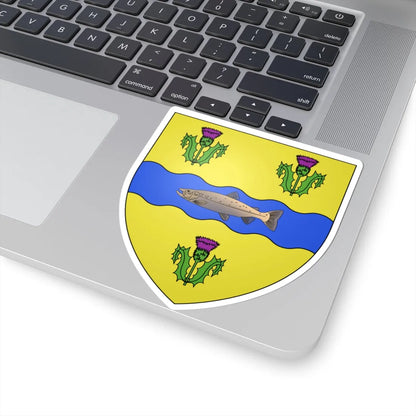 Blason ca Province Nouvelle-Écosse 1867-1929 (Canada) (Coat of Arms) STICKER Vinyl Kiss-Cut Decal - The Sticker Space