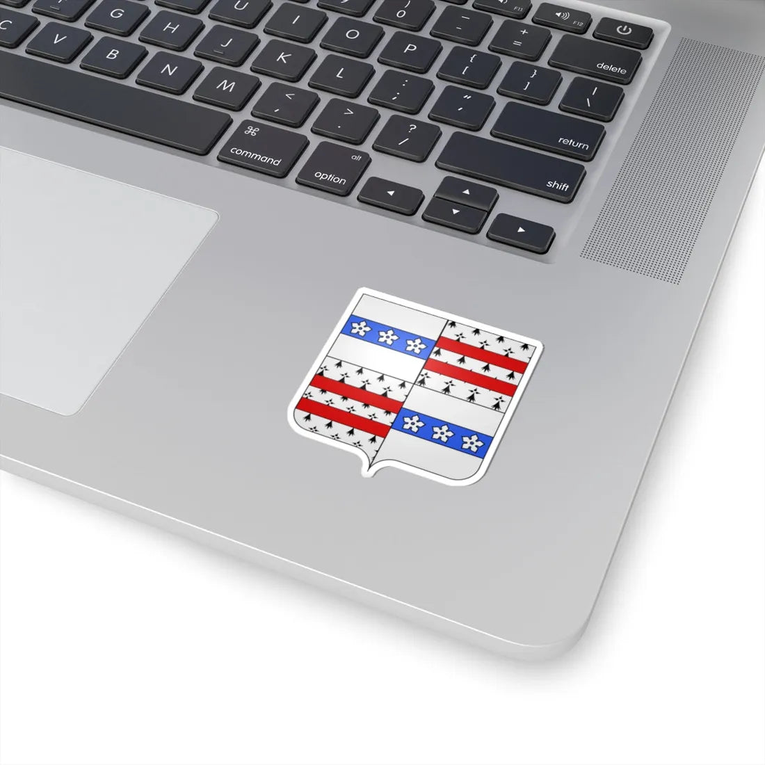 Blason ca ville Drummondville (Canada) (Coat of Arms) STICKER Vinyl Kiss-Cut Decal - The Sticker Space