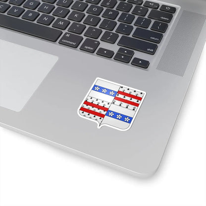 Blason ca ville Drummondville (Canada) (Coat of Arms) STICKER Vinyl Kiss-Cut Decal - The Sticker Space