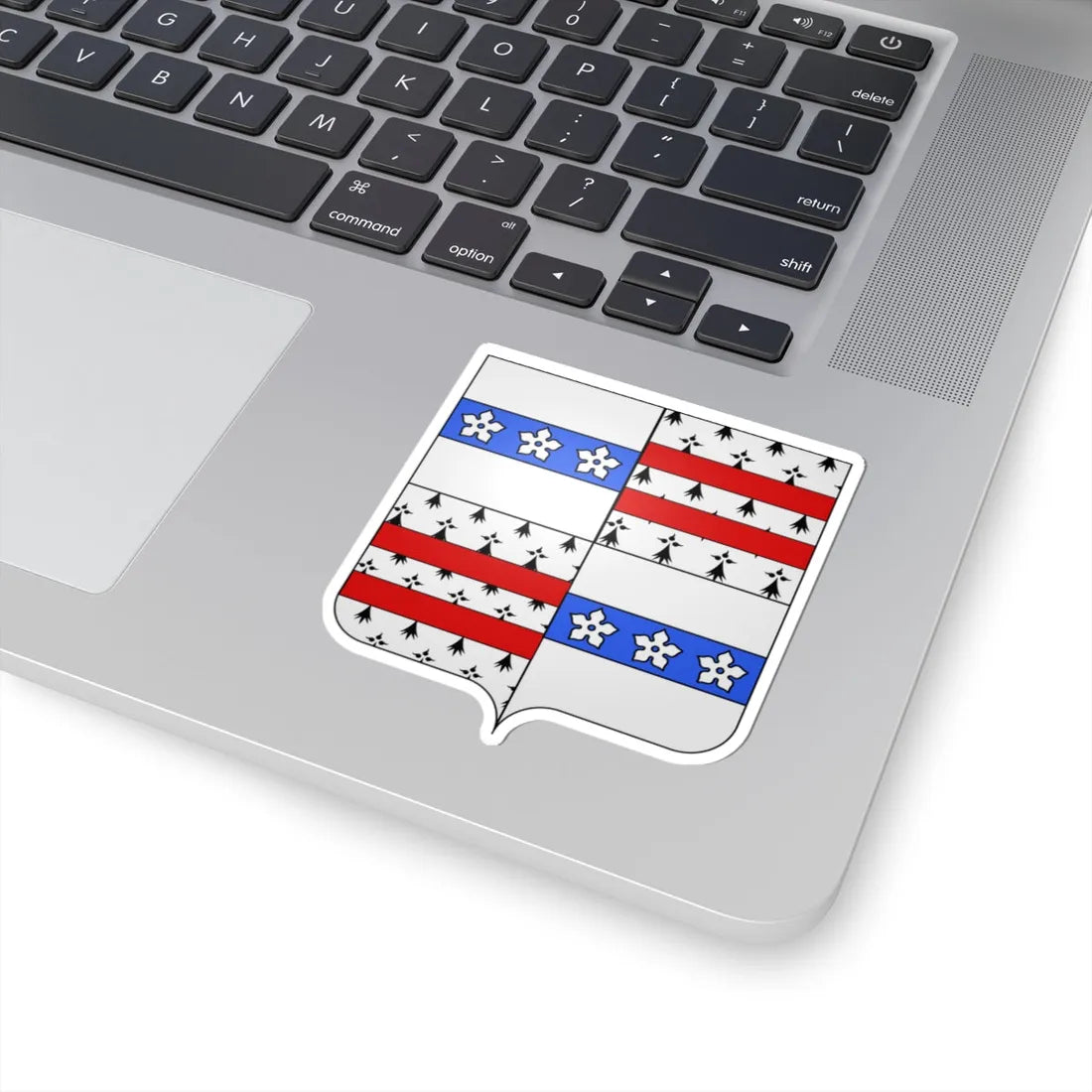 Blason ca ville Drummondville (Canada) (Coat of Arms) STICKER Vinyl Kiss-Cut Decal - The Sticker Space
