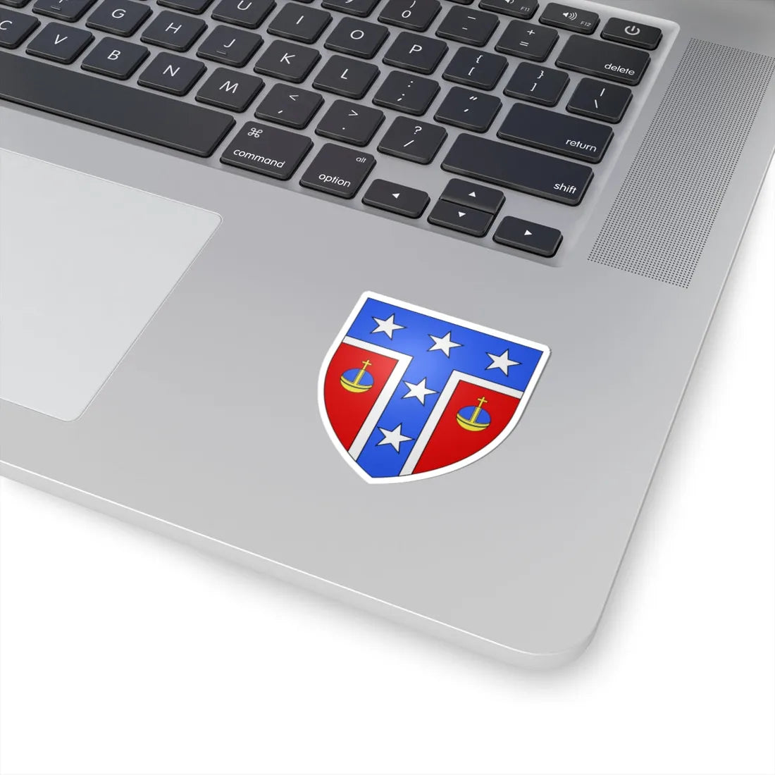 Blason ca ville Saint-CômeLinière (Canada) (Coat of Arms) STICKER Vinyl Kiss-Cut Decal - The Sticker Space