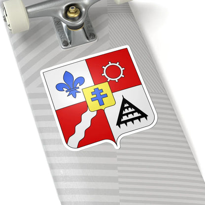 Blason ca ville Saint-Hyacinthe Canada (Canada) (Coat of Arms) STICKER Vinyl Kiss-Cut Decal - The Sticker Space