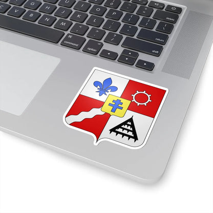 Blason ca ville Saint-Hyacinthe Canada (Canada) (Coat of Arms) STICKER Vinyl Kiss-Cut Decal - The Sticker Space