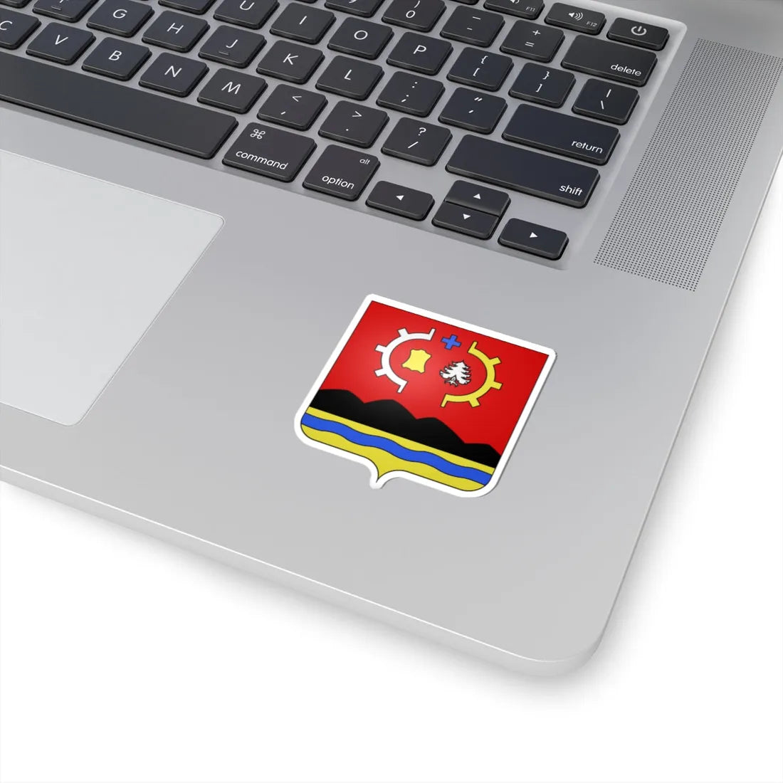 Blason ca ville Saint-Tite (Canada) (Coat of Arms) STICKER Vinyl Kiss-Cut Decal - The Sticker Space