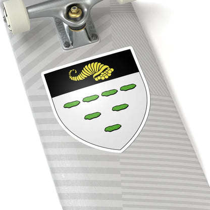 Blason ca ville Sept-Îles Sept-Rivières (Canada) (Coat of Arms) STICKER Vinyl Kiss-Cut Decal - The Sticker Space