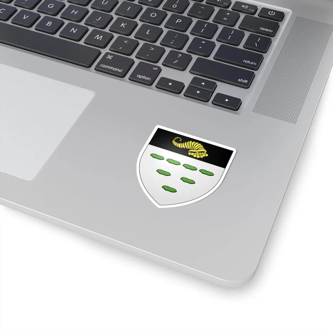 Blason ca ville Sept-Îles Sept-Rivières (Canada) (Coat of Arms) STICKER Vinyl Kiss-Cut Decal - The Sticker Space