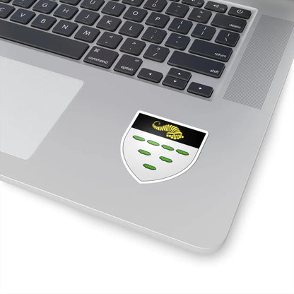 Blason ca ville Sept-Îles Sept-Rivières (Canada) (Coat of Arms) STICKER Vinyl Kiss-Cut Decal - The Sticker Space