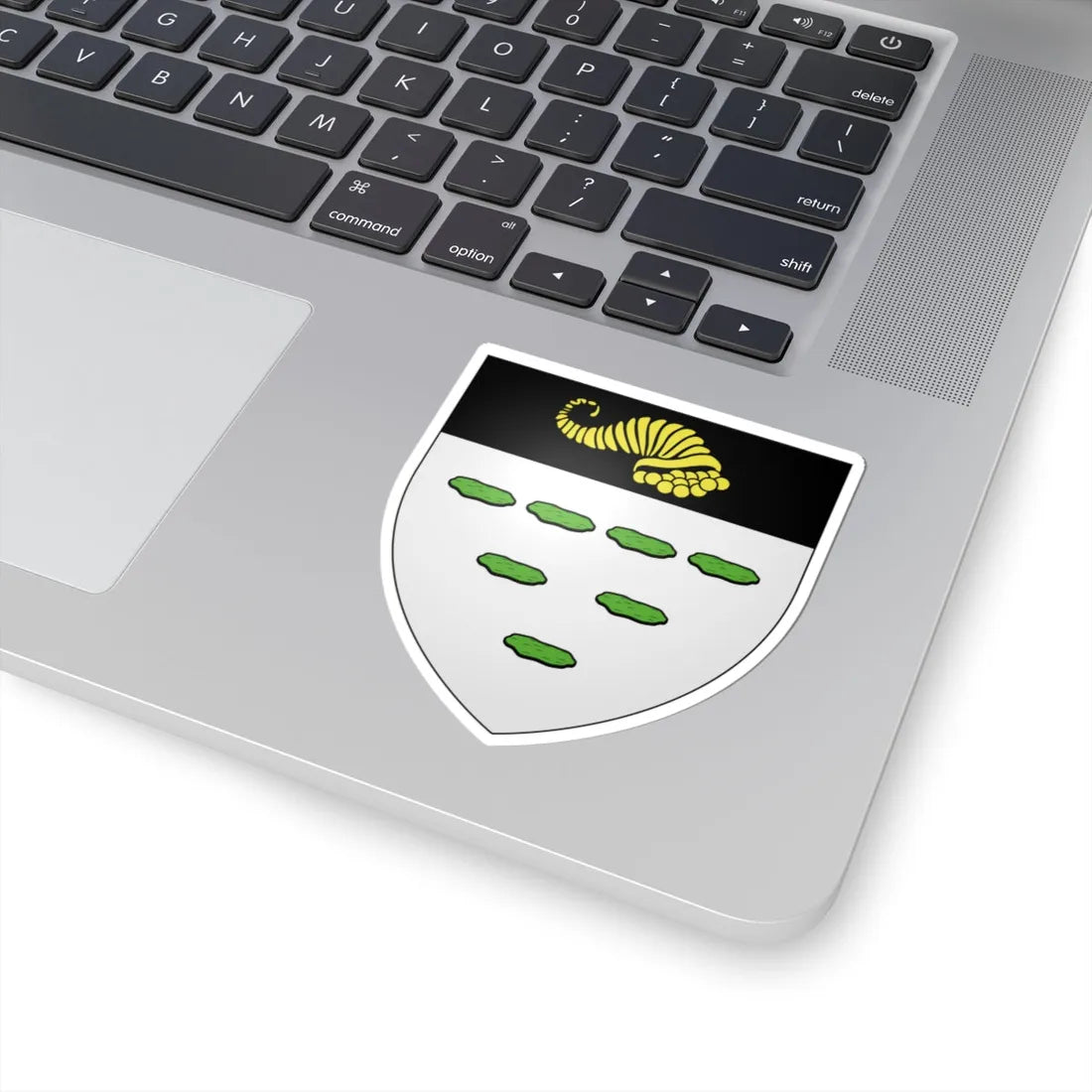 Blason ca ville Sept-Îles Sept-Rivières (Canada) (Coat of Arms) STICKER Vinyl Kiss-Cut Decal - The Sticker Space