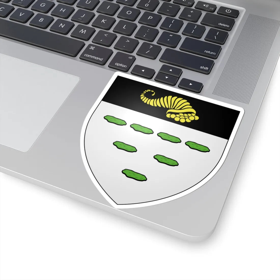 Blason ca ville Sept-Îles Sept-Rivières (Canada) (Coat of Arms) STICKER Vinyl Kiss-Cut Decal - The Sticker Space
