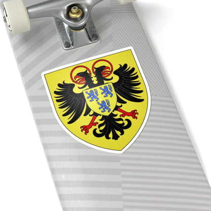 Blason cambrai 2 (France) (Coat of Arms) STICKER Vinyl Kiss-Cut Decal - The Sticker Space