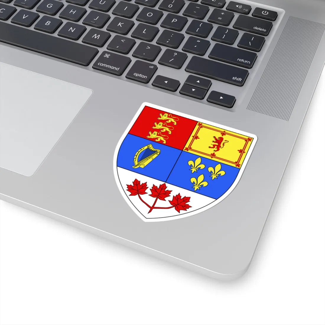 Blason Canada (Canada) (Coat of Arms) STICKER Vinyl Kiss-Cut Decal - The Sticker Space