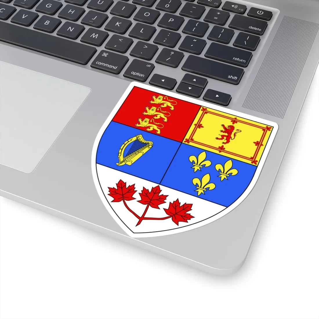 Blason Canada (Canada) (Coat of Arms) STICKER Vinyl Kiss-Cut Decal - The Sticker Space