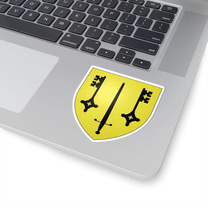Blason cassel (France) (Coat of Arms) STICKER Vinyl Kiss-Cut Decal - The Sticker Space