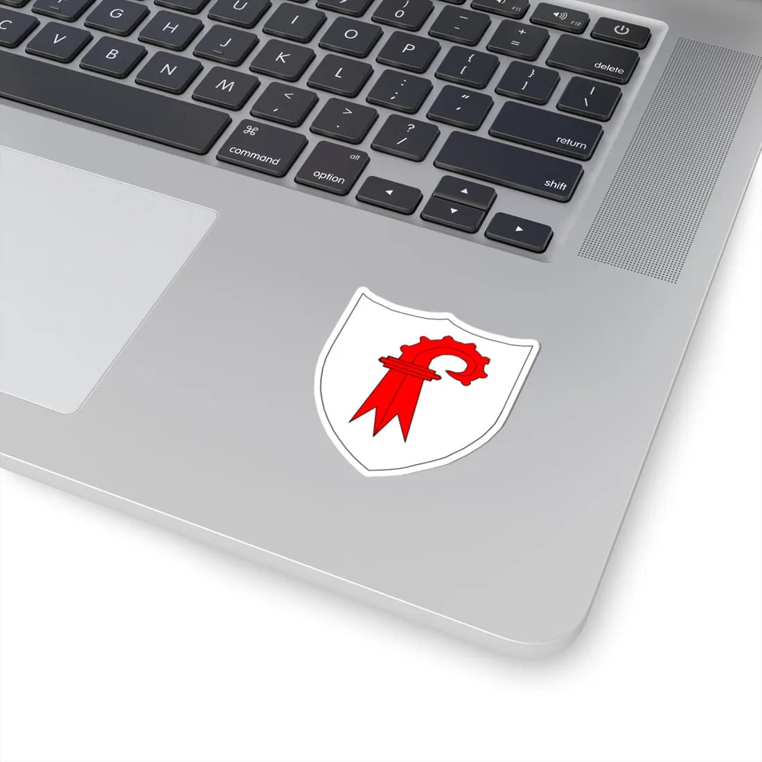 Blason-CH-Canton-Bâle-Campagne (Switzerland) (Coat of Arms) STICKER Vinyl Kiss-Cut Decal - The Sticker Space