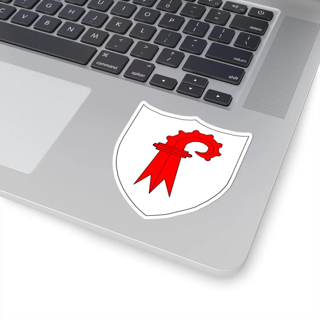 Blason-CH-Canton-Bâle-Campagne (Switzerland) (Coat of Arms) STICKER Vinyl Kiss-Cut Decal - The Sticker Space