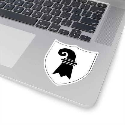 Blason-CH-Canton-Bâle-Ville (Switzerland) (Coat of Arms) STICKER Vinyl Kiss-Cut Decal - The Sticker Space