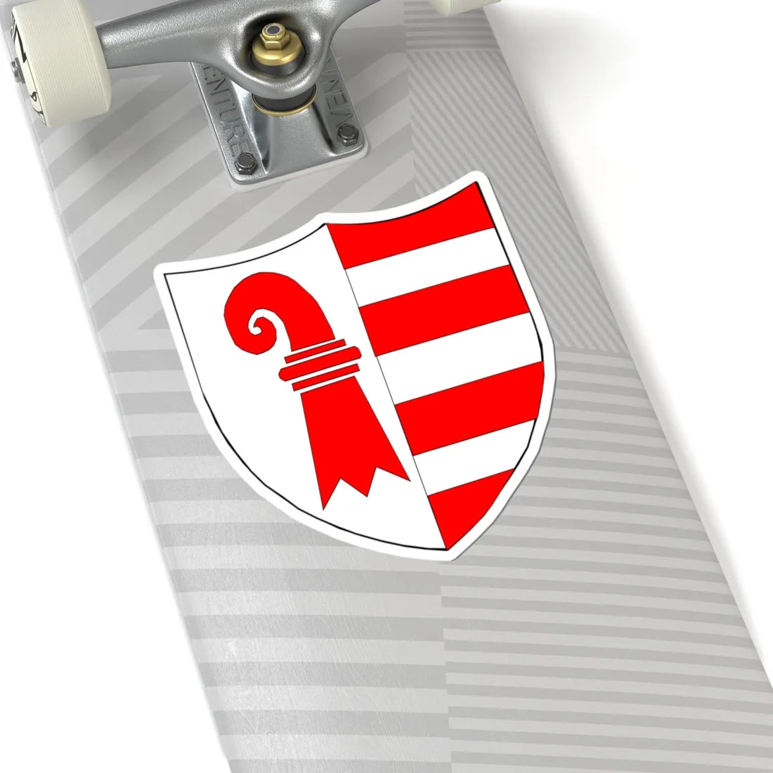 Blason-CH-Canton-Jura (Switzerland) (Coat of Arms) STICKER Vinyl Kiss-Cut Decal - The Sticker Space