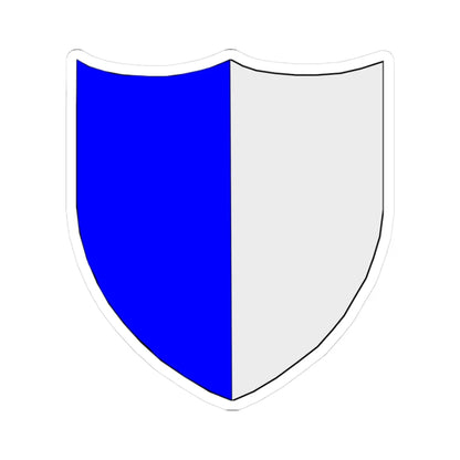 Blason-CH-Canton-Lucerne (Switzerland) (Coat of Arms) STICKER Vinyl Kiss-Cut Decal 3 Inch White - The Sticker Space